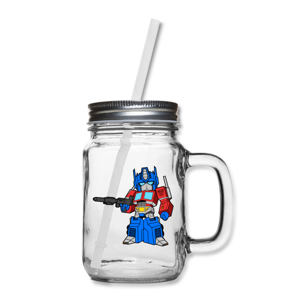 Character #40 Mason Jar - clear