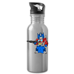 Character #40 Water Bottle - silver
