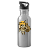 Character #39 Water Bottle - silver
