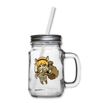Character #39 Mason Jar - clear