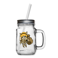 Character #39 Mason Jar - clear