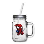 Character #41 Mason Jar - clear