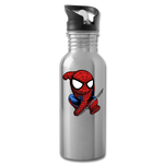 Character #41 Water Bottle - silver