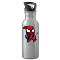Character #41 Water Bottle - silver