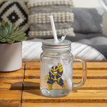 Character #42 Mason Jar - clear