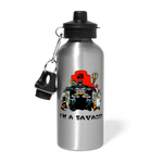 Character #43 Water Bottle - silver
