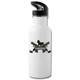 Character #44 Water Bottle - white