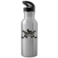 Character #44 Water Bottle - silver