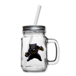 Character #45 Mason Jar - clear