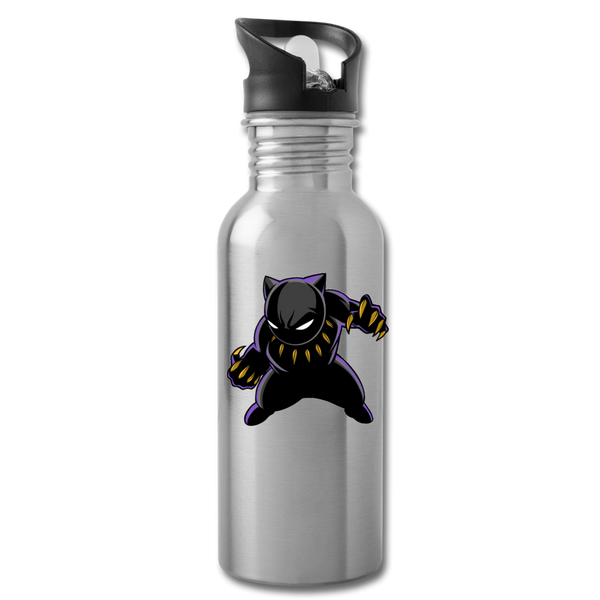 Character #45 Water Bottle - silver