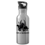 Character #46 Water Bottle - silver
