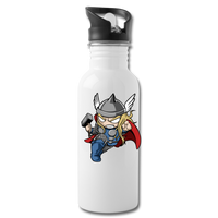 Character #47 Water Bottle - white