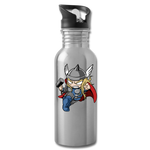 Character #47 Water Bottle - silver
