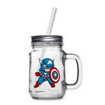 Character #48 Mason Jar - clear