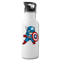 Character #48 Water Bottle - white