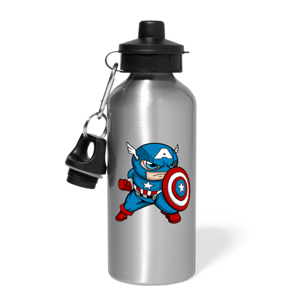 Character #48 Water Bottle - silver