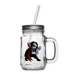 Character #49 Mason Jar - clear