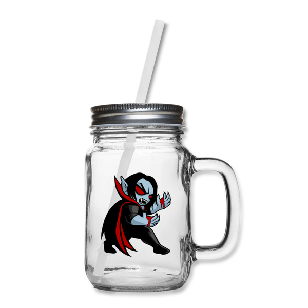 Character #49 Mason Jar - clear