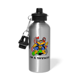 Character #50 Water Bottle - silver