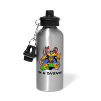 Character #50 Water Bottle - silver