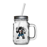 Character #51 Mason Jar - clear