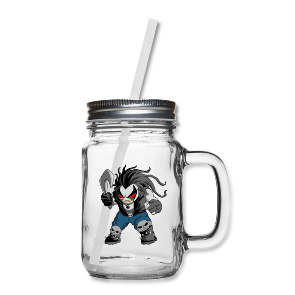 Character #51 Mason Jar - clear