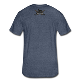 Character #1 Fitted Cotton/Poly T-Shirt by Next Level - heather navy