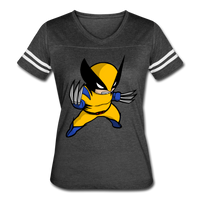 Character #1 Women’s Vintage Sport T-Shirt - vintage smoke/white