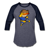 Character #2 Baseball T-Shirt - heather blue/navy