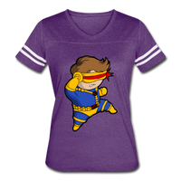 Character #2 Women’s Vintage Sport T-Shirt - vintage purple/white