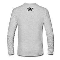Character #2 Men's Long Sleeve T-Shirt by Next Level - heather gray