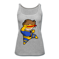 Character #2 Women’s Premium Tank Top - heather gray