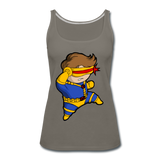 Character #2 Women’s Premium Tank Top - asphalt gray