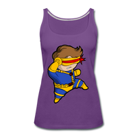 Character #2 Women’s Premium Tank Top - purple