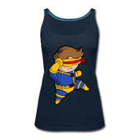Character #2 Women’s Premium Tank Top - deep navy