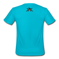 Character #2 Men’s Moisture Wicking Performance T-Shirt - turquoise