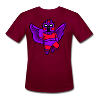 Character #3 Men’s Moisture Wicking Performance T-Shirt - burgundy
