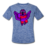 Character #3 Men’s Moisture Wicking Performance T-Shirt - heather blue