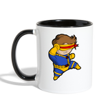 Character #2 Contrast Coffee Mug - white/black