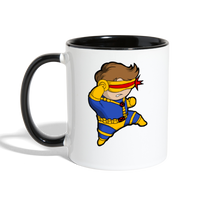 Character #2 Contrast Coffee Mug - white/black