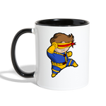 Character #2 Contrast Coffee Mug - white/black
