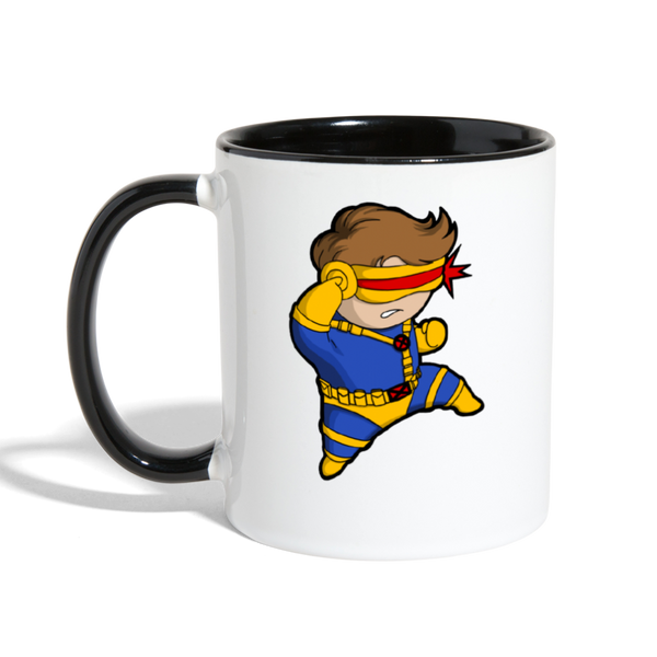 Character #2 Contrast Coffee Mug - white/black