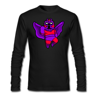 Character #3 Men's Long Sleeve T-Shirt by Next Level - black