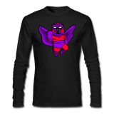 Character #3 Men's Long Sleeve T-Shirt by Next Level - black