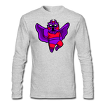 Character #3 Men's Long Sleeve T-Shirt by Next Level - heather gray