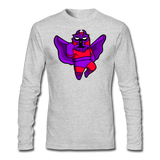 Character #3 Men's Long Sleeve T-Shirt by Next Level - heather gray