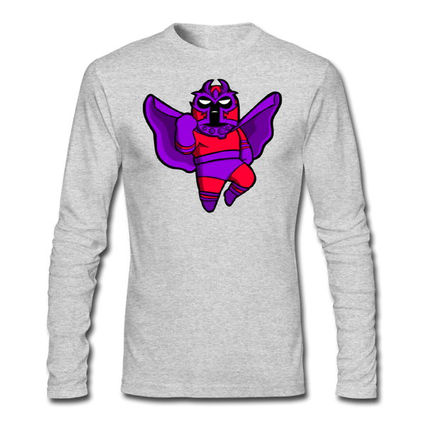 Character #3 Men's Long Sleeve T-Shirt by Next Level - heather gray