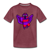 Character #3 Kids' Premium T-Shirt - heather burgundy