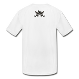 Character #3 Kids' Moisture Wicking Performance T-Shirt - white
