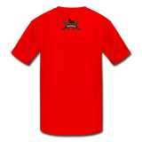 Character #3 Kids' Moisture Wicking Performance T-Shirt - red